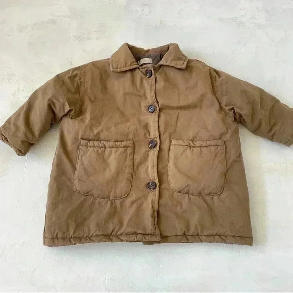 Korean Style Winter Puffer Quilted Jacket Unisex Kids - Picture 3 of 12